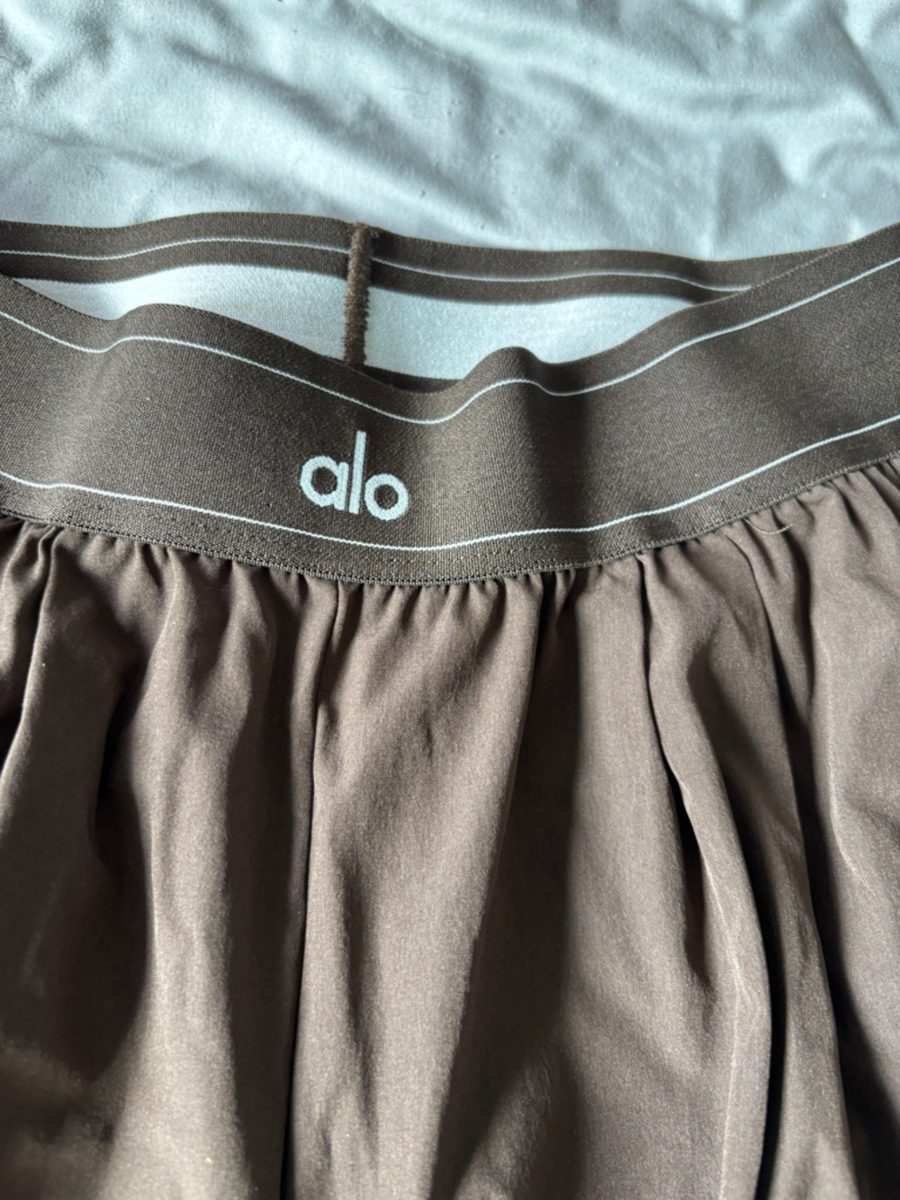 Alo Brown suit up trouser NWOT